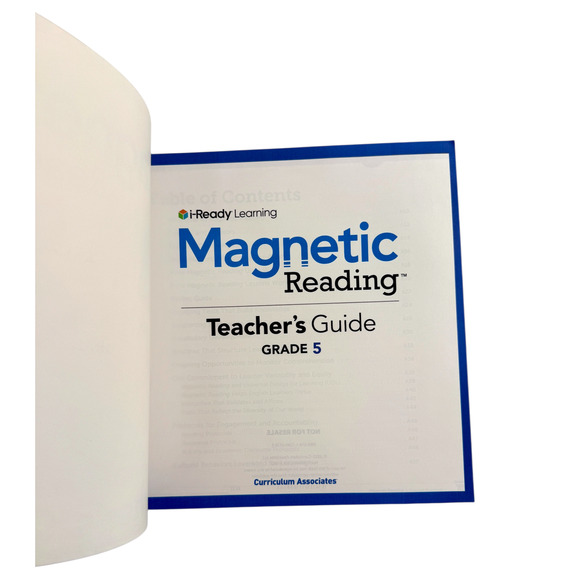 i Ready Magnetic Reading Grade 5 Teachers Guide Learning 2022 Unused Brand New - Picture 2 of 12
